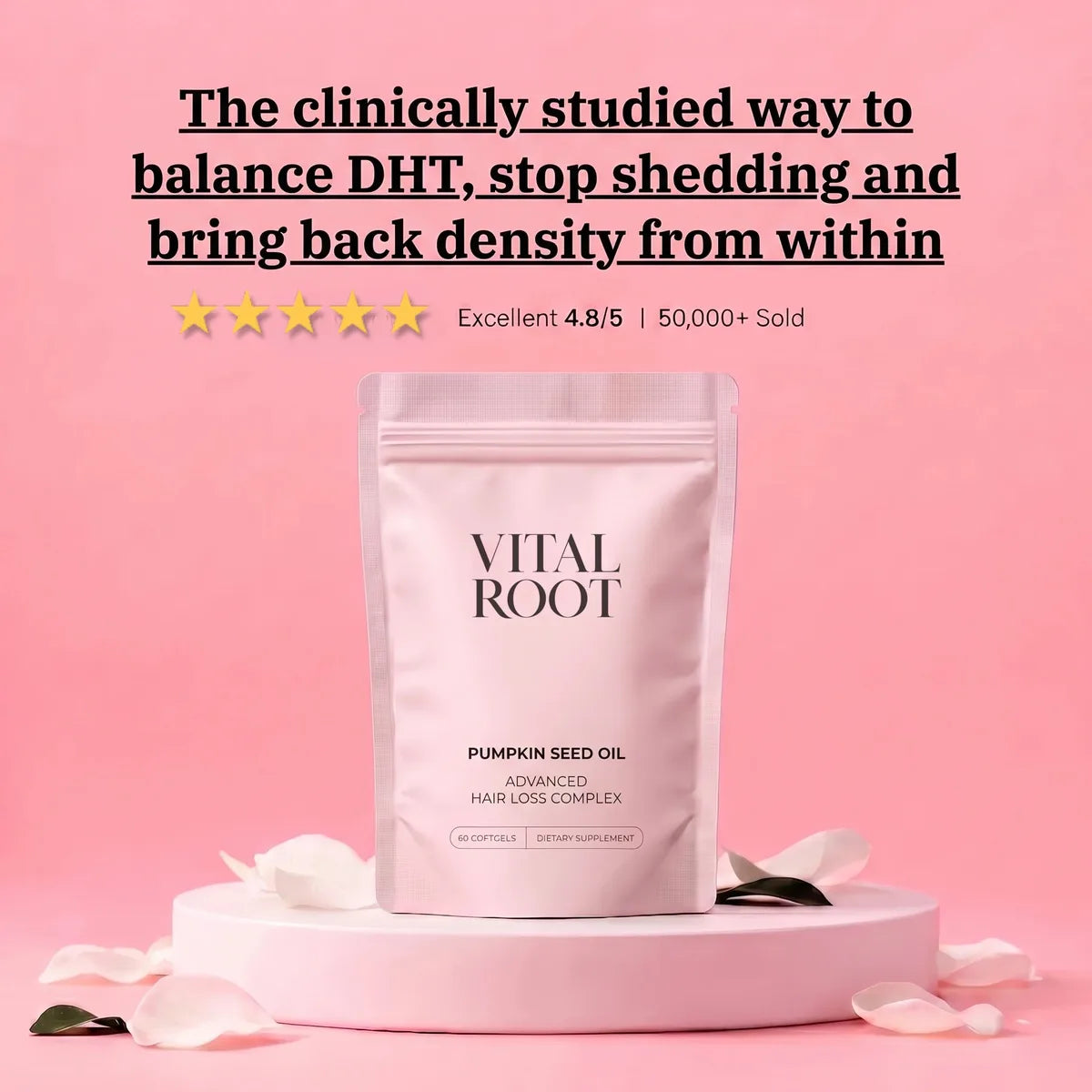VitalRoot Pumpkin Seed Oil (Buy One) - Subscribe & Save