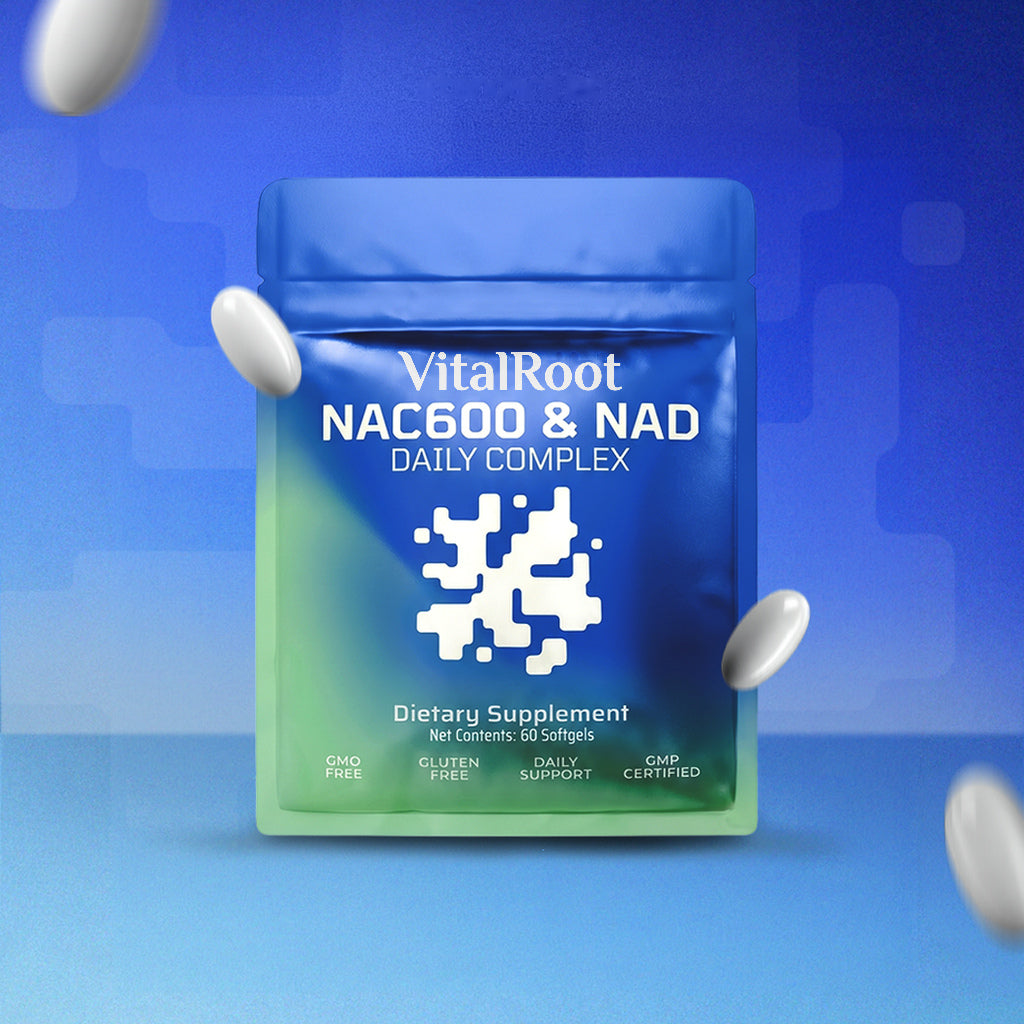 VitalRoot NAC600 & NAD Daily Complex (Buy 1) - Subscribe & Save