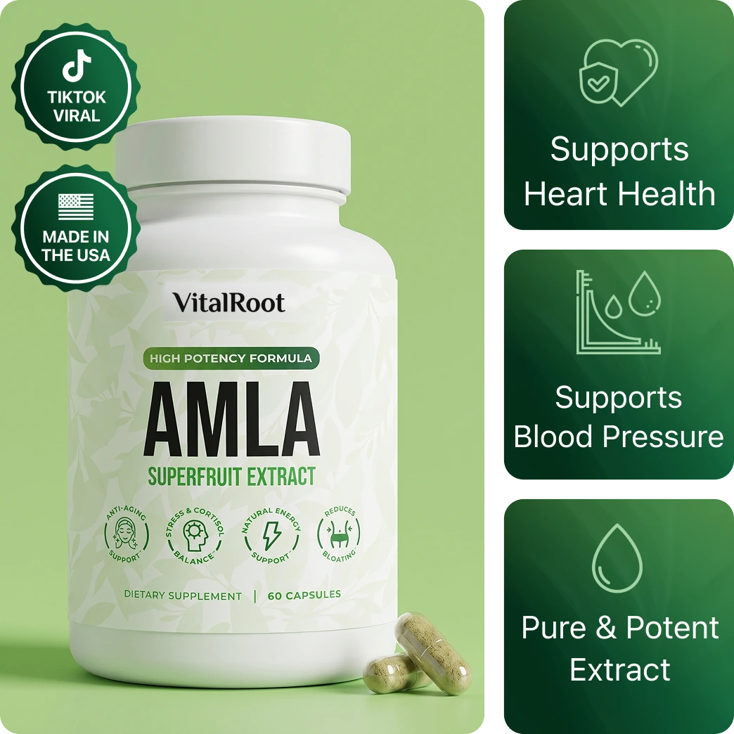 VitalRoot Amla Superfruit Extract (Buy Three) - Subscribe & Save