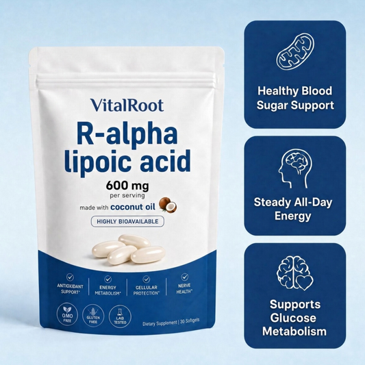 VitalRoot R-Alpha Lipoic Acid (Buy 2 Get 1 Free) - One-Time Purchase