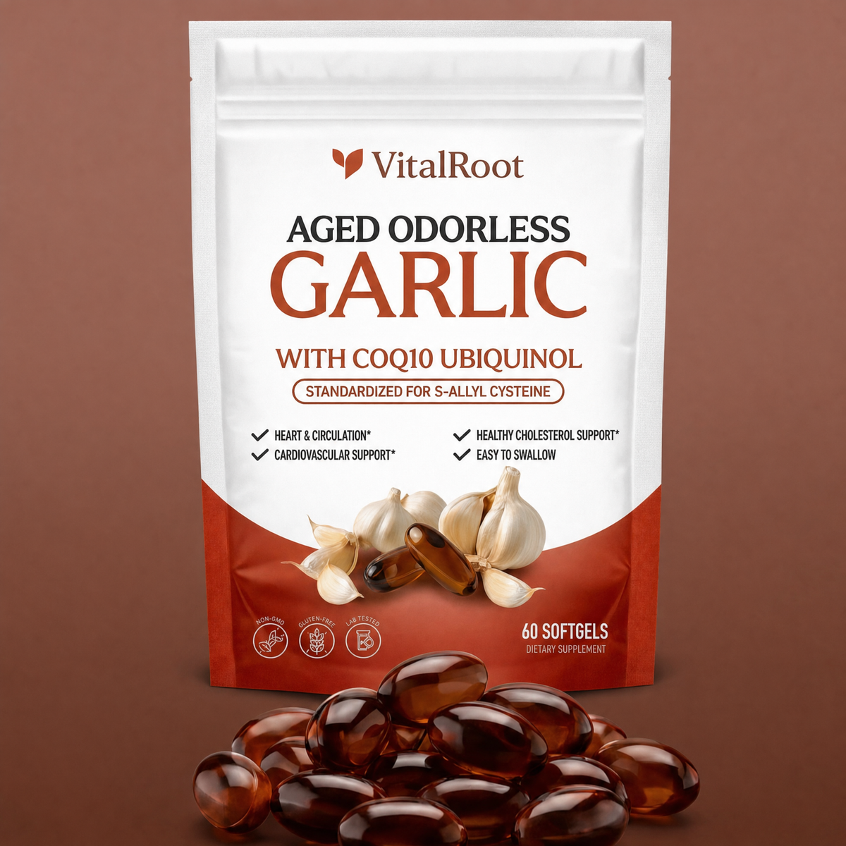 Aged Odorless Garlic (1-Pack)