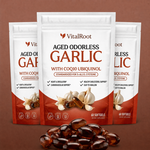 Aged Odorless Garlic (3-Pack)